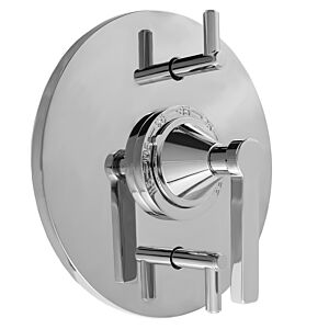 Thermostatic Contemporary Shower Set with Stella Handle and Two Volume Controls 