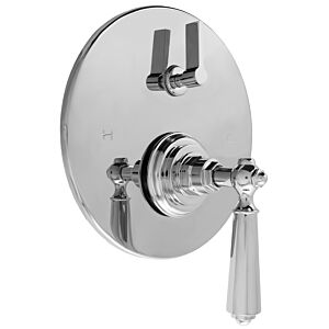 E-Mini Thermostatic - Integrated Round Plate - Trim only with Aria Handle