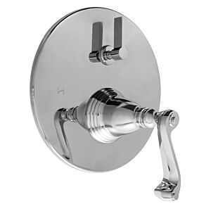 E-Mini Thermostatic - Integrated Round Plate - Trim only with Hampshire handle