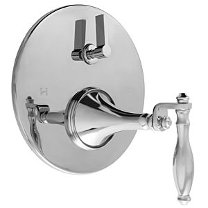 E-Mini Thermostatic Trim - Integrated Round Plate with Toronto Handle