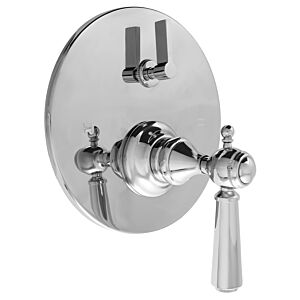 E-Mini Thermostatic - Integrated Round Plate - Trim only with Tremont Handle.