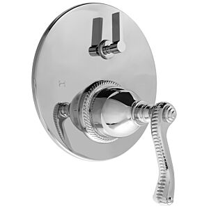 E-Mini Thermostatic - Integrated Round Plate - Trim only with Siena handle
