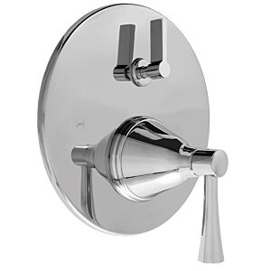 E-Mini Thermostatic - Integrated Round Plate - Trim only with Chicago handle