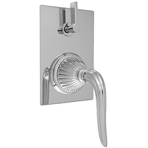E-Mini Thermostatic - Integrated Rectangle Plate - Trim only with Jefferson Elite II handle