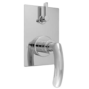  E-Mini Thermostatic - Integrated Rectangle Plate - Trim only with Prana handle