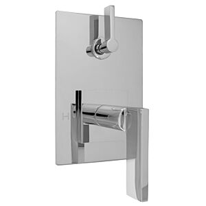 E-Mini Thermostatic - Integrated Rectangle Plate - Trim only with Stixx handle