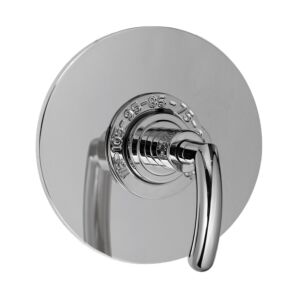 3/4" Thermostatic Shower Set with Prana Handle and 9" Round Contemporary Plate (available as trim only P/N: 1.089297DT)