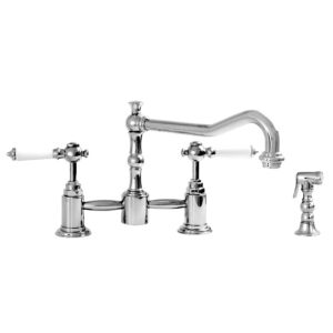 Pillar Kitchen Faucet with Hand Spray with Waldorf Handle (available with most Sigma handles)