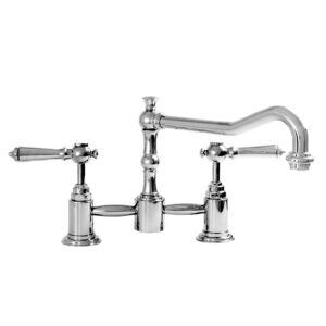 Pillar Kitchen Faucet shown with Ascot Handle (available with most Sigma handles)