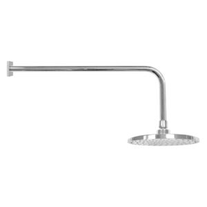 7" Round Showerhead w/19"x4" Shower Arm & Square Flange