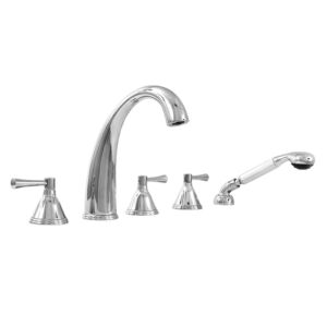 800 Series Roman Tub Set with Diverter Handshower and Chicago Handle (available as trim only P/N: 1.808593T)