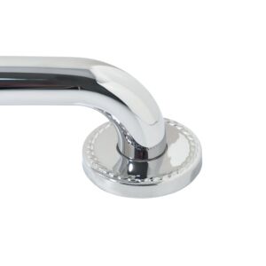 Grab Bar with Decorative Rope Flange