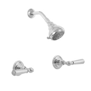 Two Valve Shower Set with Aria Handle (available as trim only P/N: 1.000142T)