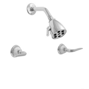 Two Valve Shower Set with Jefferson Elite II Handle (available as trim only P/N: 1.000242DT)