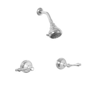 Two Valve Shower Set with Lexington Handle (available as trim only P/N: 1.000342T)