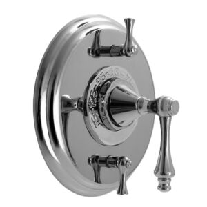 1/2" Thermostatic Shower Set with Lexington Handle and Two Volume Controls (available as trim only P/N: 1.000396.V2T)