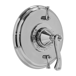 Thermostatic Shower Set with Charlotte Elite Handle and Two Volume Controls 
