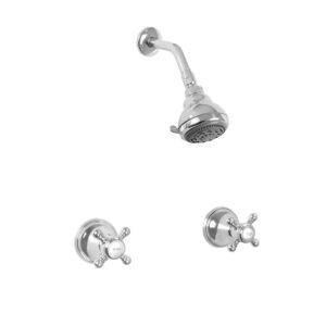 Two Valve Shower Set with Portsmouth Handle (available as trim only P/N: 1.000642T)