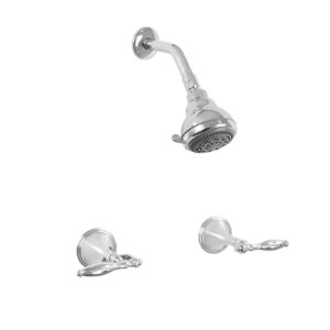 Two Valve Shower Set with Toronto Handle (available as trim only P/N: 1.002042T)