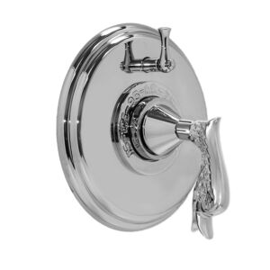 1/2" Thermostatic Shower Set with Windsor Elite Handle and One Volume Control (available as trim only P/N 1.003796.V1T)