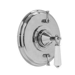 Thermostatic Shower Set with Orleans Handle and Two Volume Controls
