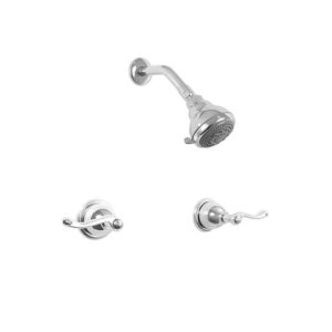 Two Valve Shower Set with Siena Handle