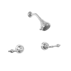 Two Valve Shower Set with Houston Handle