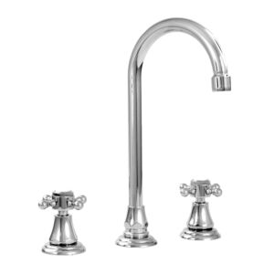 Widespread Bar Faucet - shown with St. Michel Handle