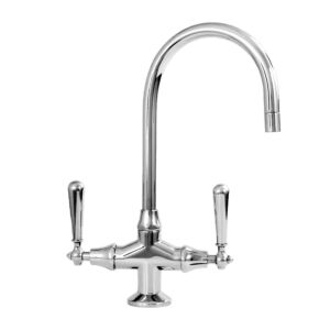 Single-Hole T-Body Bar Faucet - shown with Loire Handle