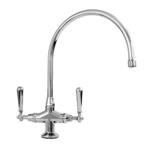 Single-Hole T-Body Faucet - shown with Lorie Handle