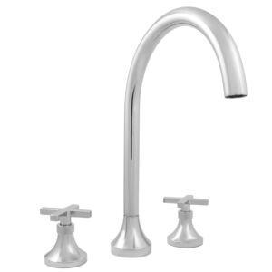 Series 110 Roman Tub Set with Stella X Handle (available as trim only P/N: 1.110877T)