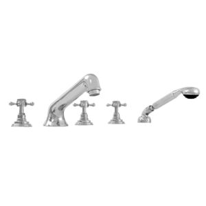 1500 Series Roman Tub Set with Diverter Handshower and Sussex Handle (available as trim only P/N: 1.157893T)
