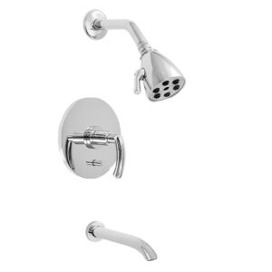 1700 Pressure Balanced Tub and Shower set with Prana handle (available as trim only P/N: 1.179268DT)