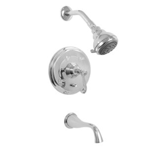 200 Series Pressure Balance Tub and Shower Set with Hampshire Handle (available as trim only P/N: 1.201368T)