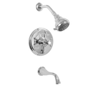 200 Series Pressure Balance Tub and Shower Sets Set with Alexandria Handle (available as trim only P/N: 1.201468T)