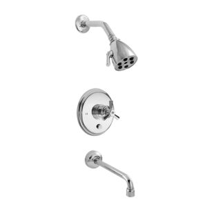 2500 Series Pressure Balance Tub and Shower Set with Regent X Handle (available as trim only P/N: 1.255468T)