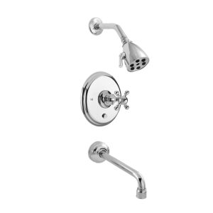 2700 Series Pressure Balance Tub and Shower Set with Tremont X Handle (available as trim only P/N: 1.276268T)