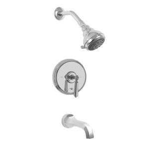 300 Series Pressure Balance Tub and Shower Set with Aria Handle (available as trim only P/N: 1.300168T)
