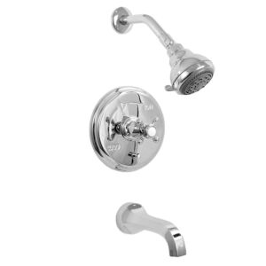 300 Series Pressure Balance Tub and Shower Set with Salem Handle (available as trim only P/N: 1.300968T)