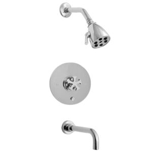 810/820 Series Pressure Balance Tub and Shower Set with Spoke Handle