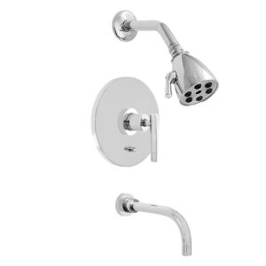 3400 Series Pressure Balance Tub and Shower Set with Polaris II Handle (available as trim only P/N: 1.344968T)