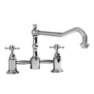 Pillar Kitchen Faucet shown with St. Michel Handle (available with most Sigma handles)