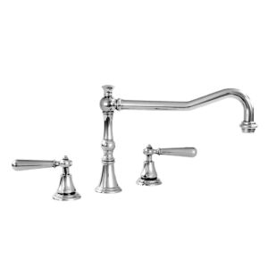 350 Series Widespread Kitchen Faucet with Loire Handle (available with most Sigma handles)