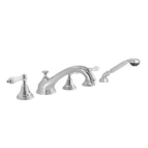 400 Series Roman Tub Set with Diverter Handshower and New Hampton Handle (available as trim only P/N: 1.404393T)
