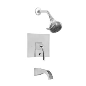 510 Series Pressure Balance Tub and Shower Set with Maya handle (available as trim only P/N: 1.518068MT) 