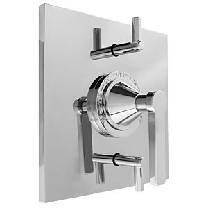 Thermostatic Shower Set with Tribeca Handle and Two Volume Controls