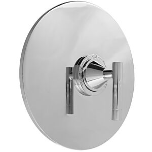 3/4" Thermostatic Shower Set with Polaris II Handle and Round Contemporary Deluxe Plate (available as trim only P/N: 1.084997DT)