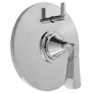 1/2" Thermostatic Set One Volume Control with Harlow Handle and Round Contemporary Plate (available as trim only P/N: 1.076096.V1T)
