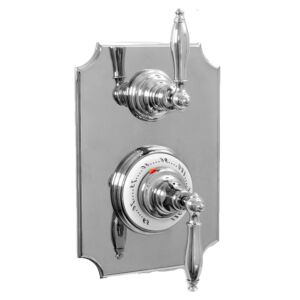 1/2" Imperial Thermostatic Shower Set with Volume Control and 026 Handle (available as trim only P/N: 7.0202696VT)