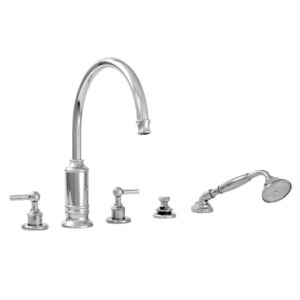 Margaux Roman Tub Trim with Handshower - 158 Handle